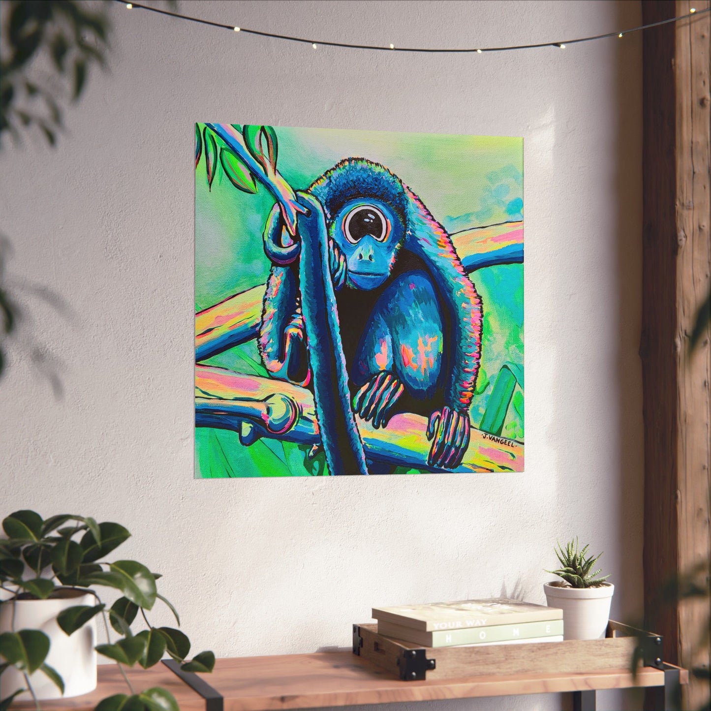 Cyclops Monkey Bocas Giclée Art Poster