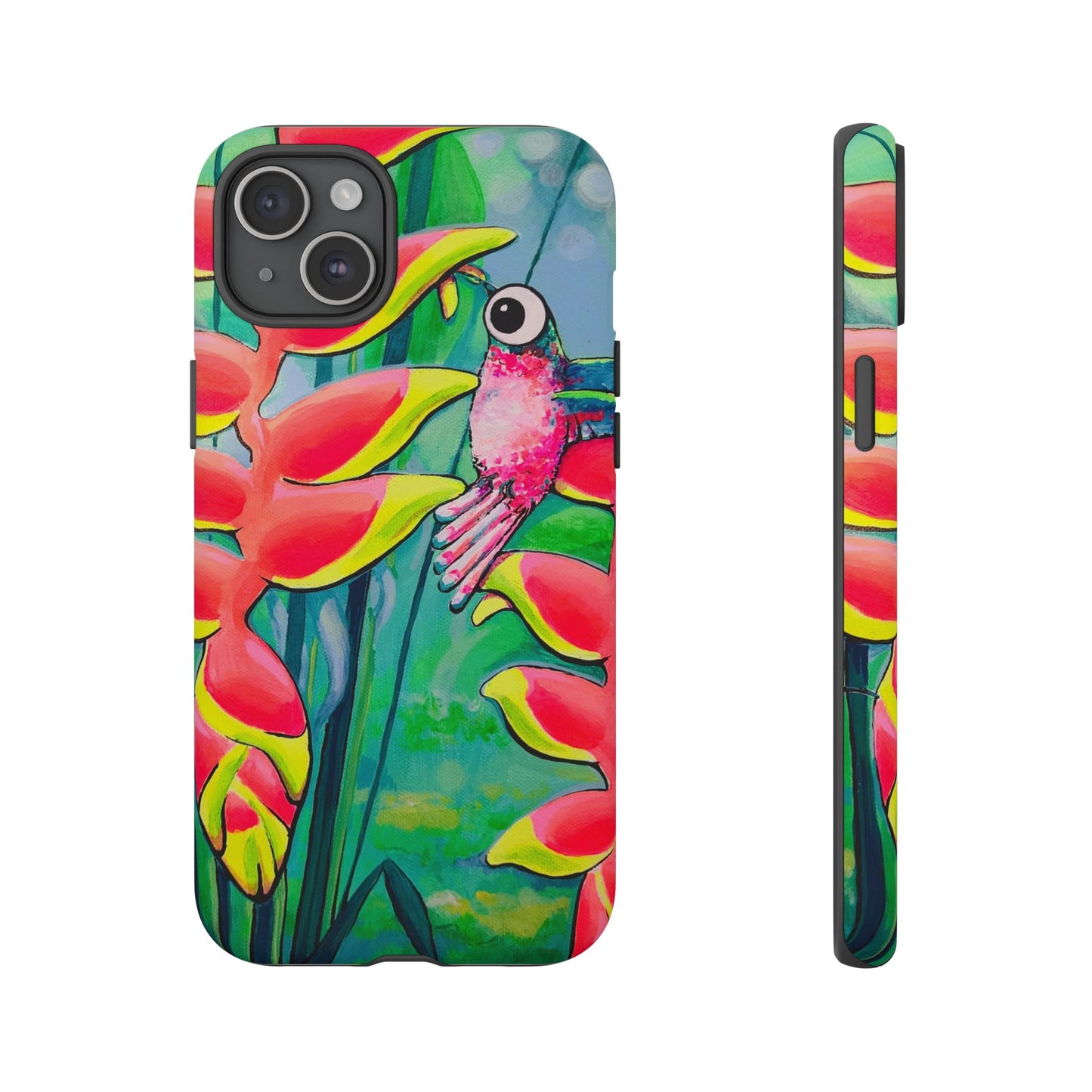 Cyclops Hummingbirds Tough Phone Case