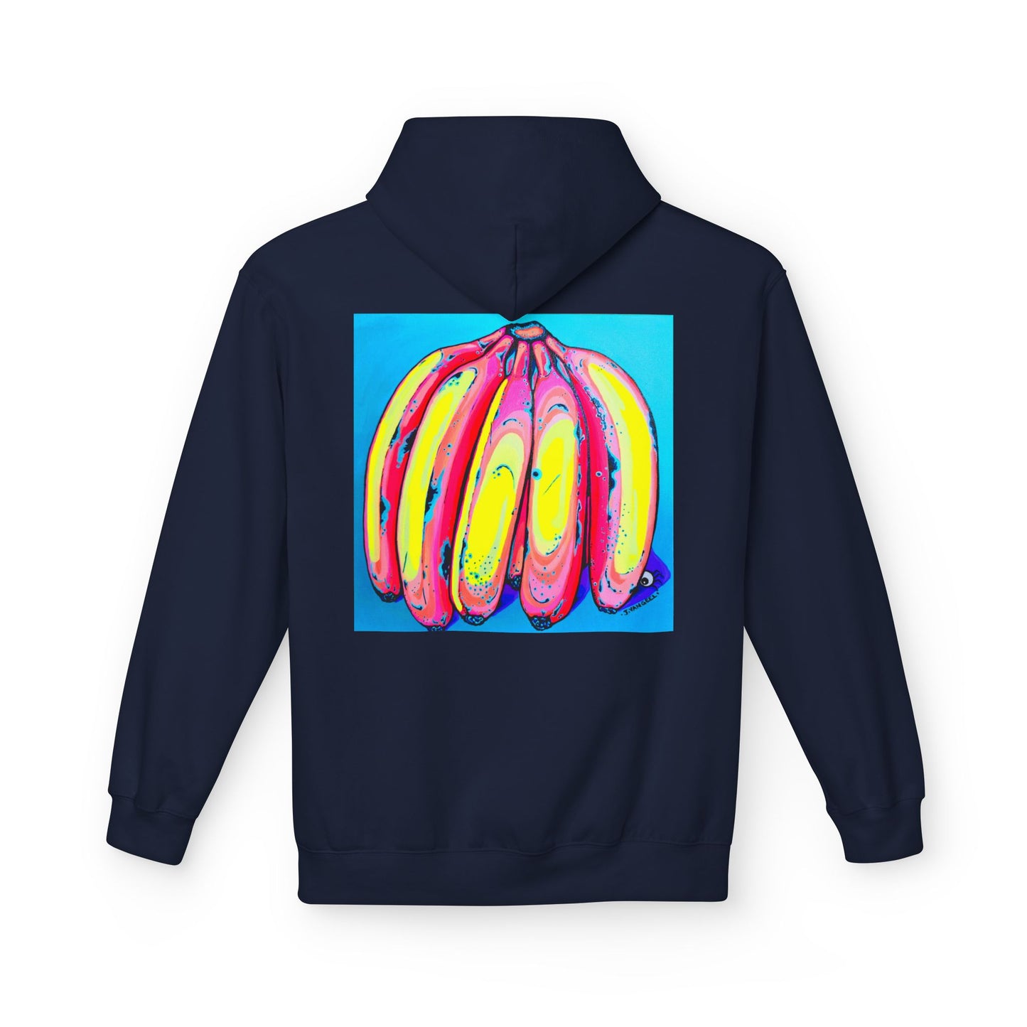 Unisex Neon Fat Bananas Soft Hoodie