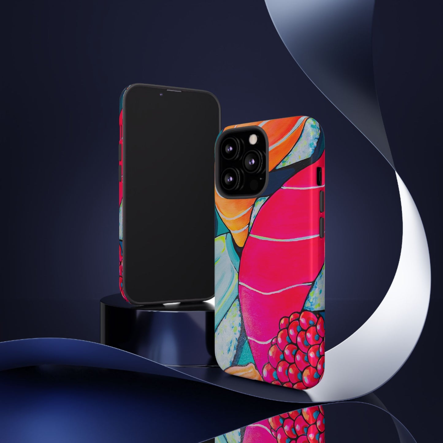 Neon Sushi Tough Phone Case