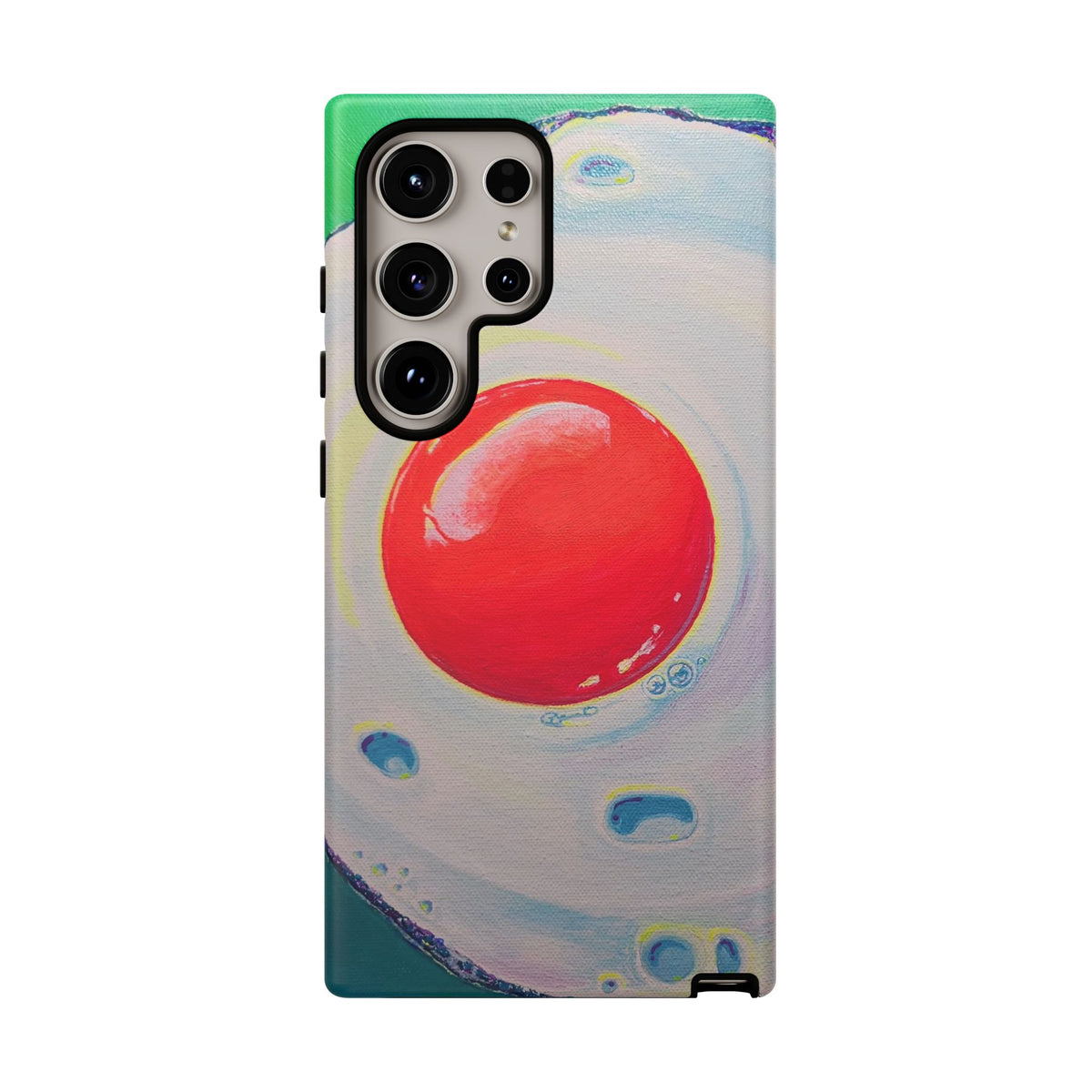 Neon Fried Egg Tough Phone Case