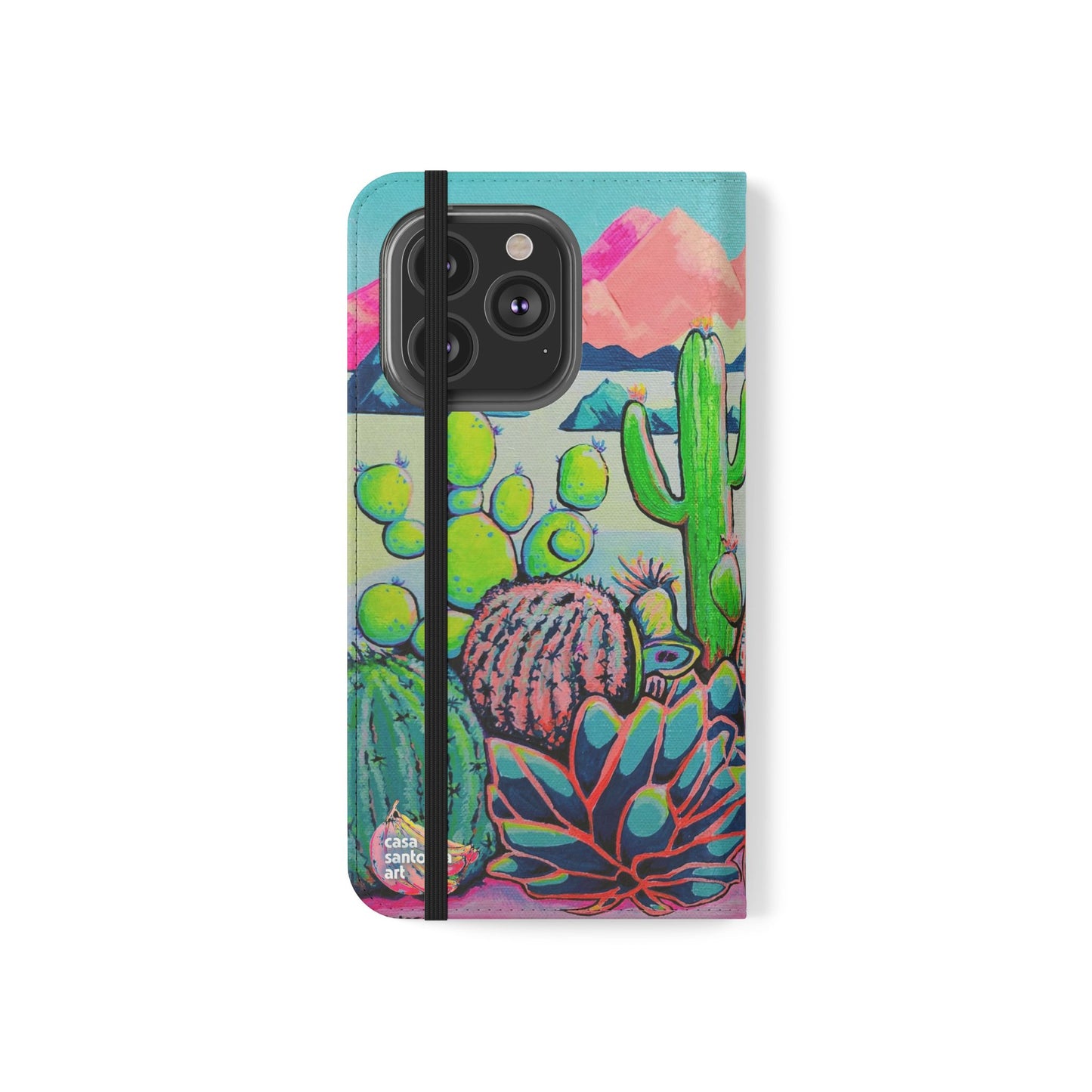 Cyclops Camel Flip Phone Case – Wallet Cover with Card Slots