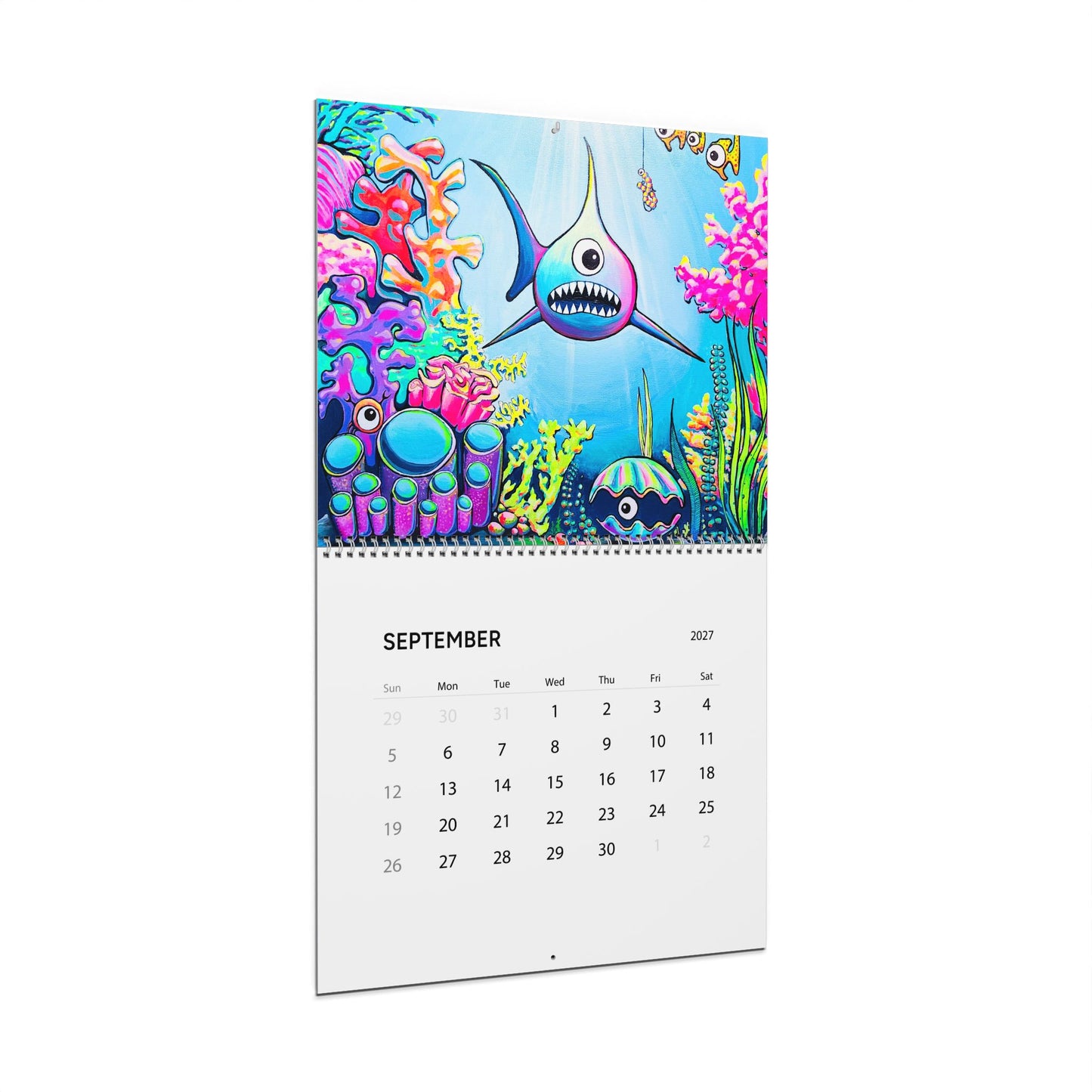 Vibrant Art Wall Calendar 2027