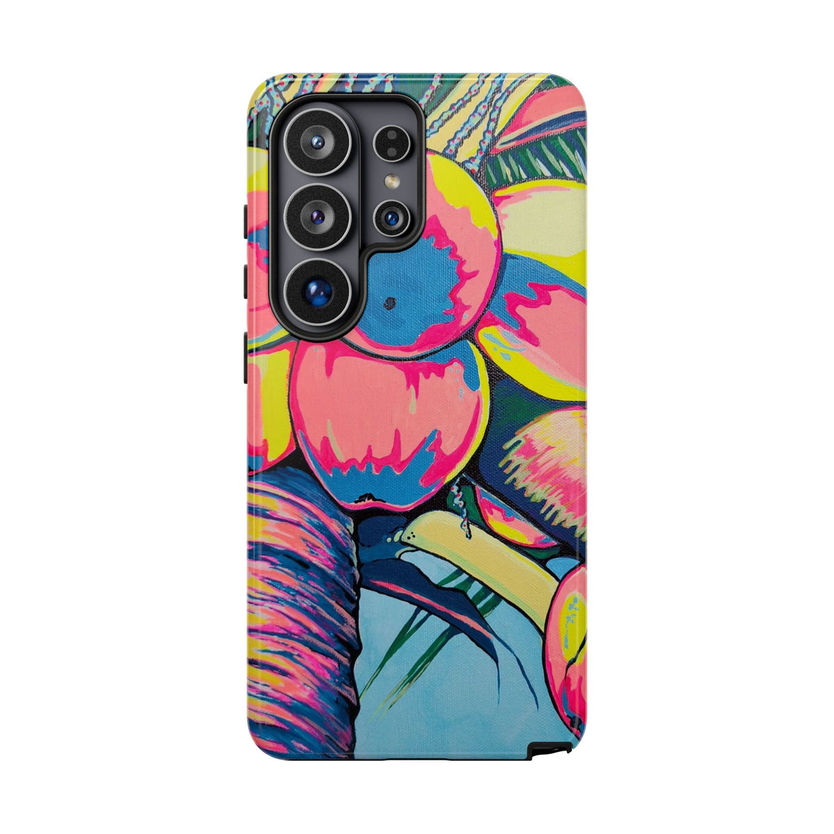 Neon Coconuts Tough Phone Case