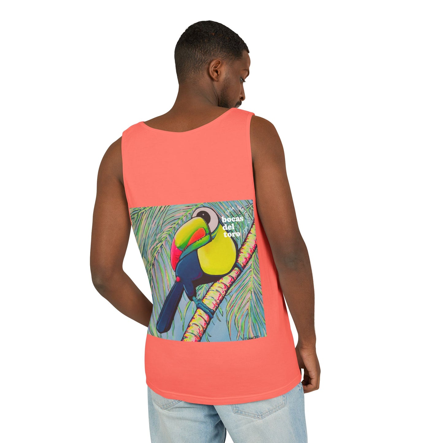 Unisex Cyclops Toucan Tank Top - Perfect for Summer Vibes