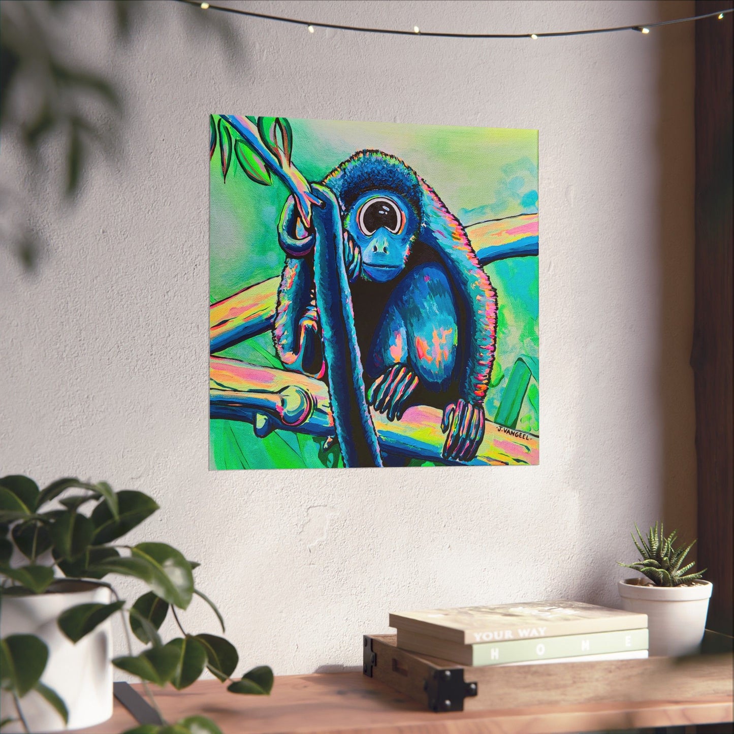 Cyclops Monkey Bocas Giclée Art Poster