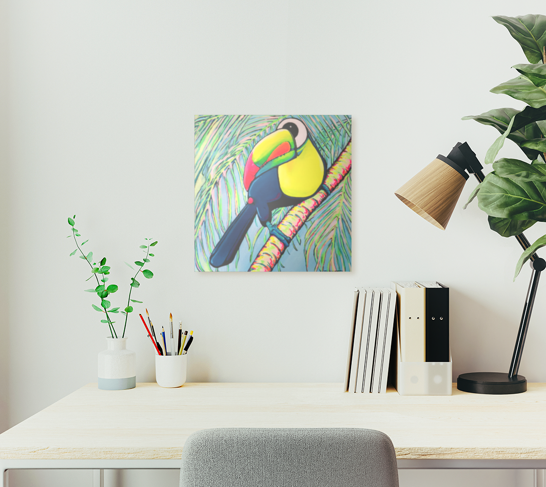Cyclops Toucan Aluminum Wall Art