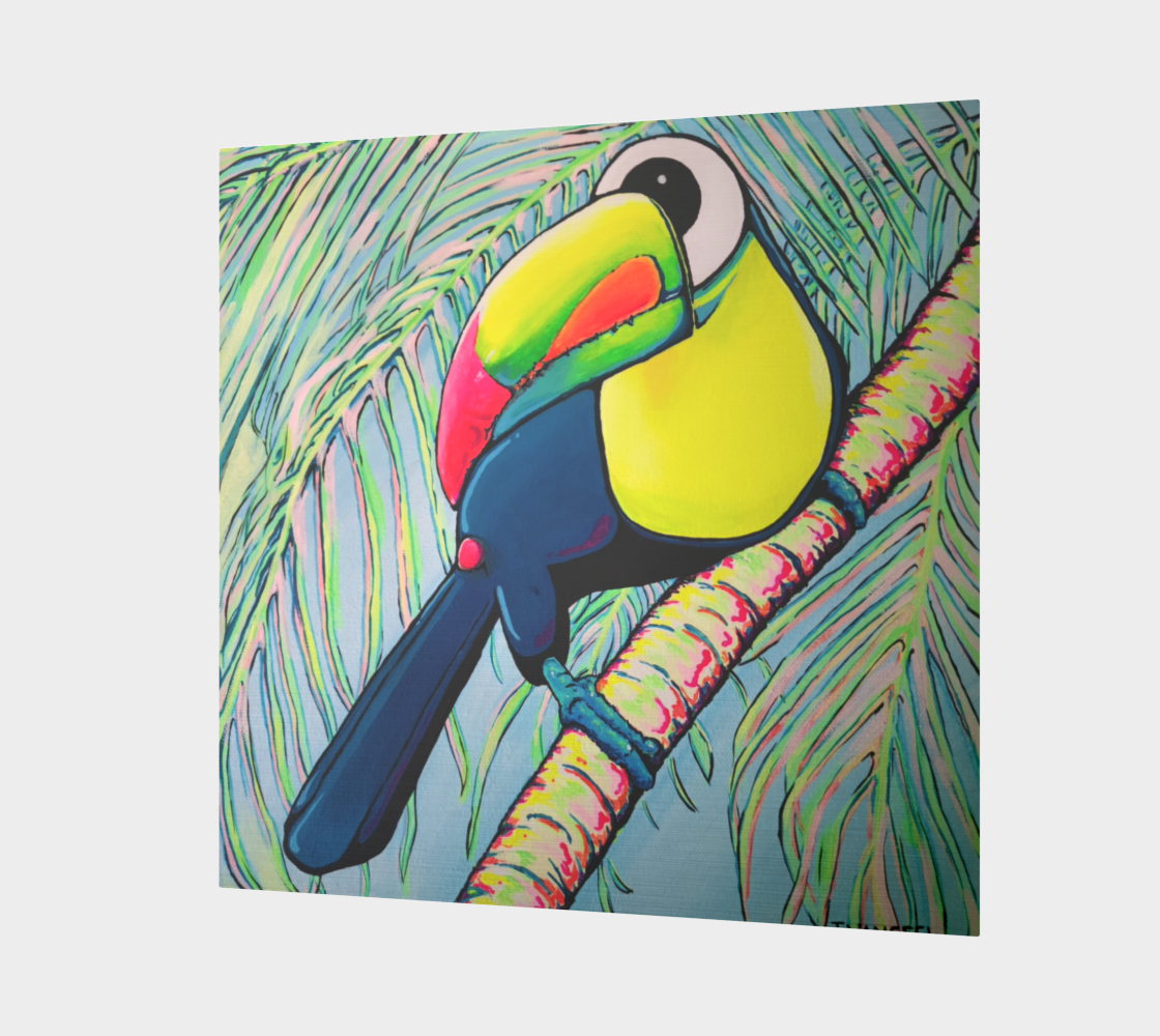 Cyclops Toucan Aluminum Wall Art