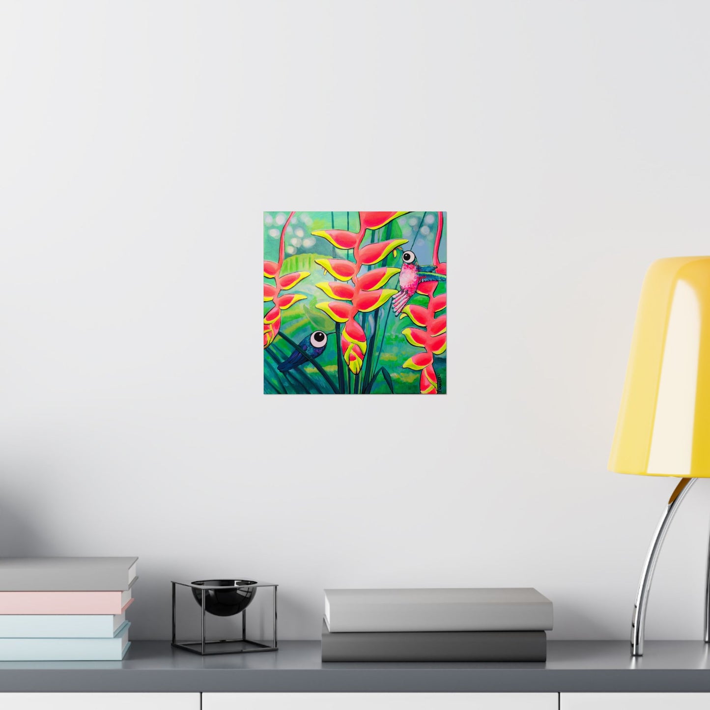 Cyclops Hummingbirds Giclée Art Poster