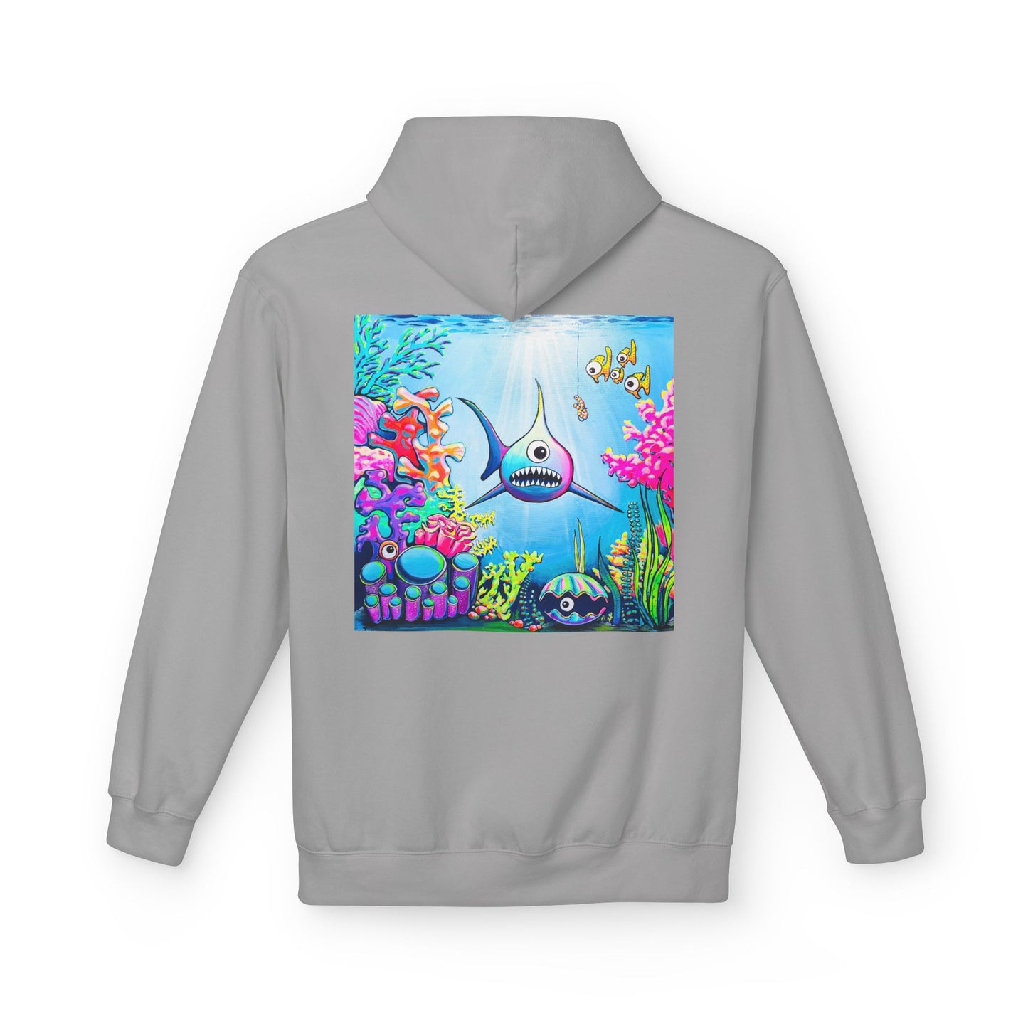 Unisex Cyclops Shark Soft Hoodie