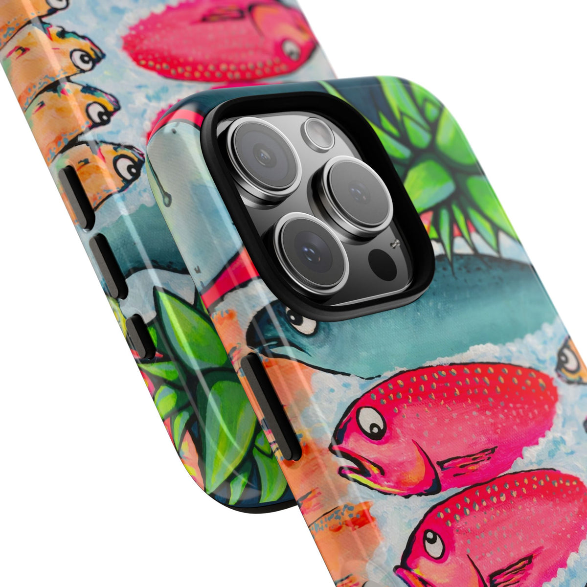 Neon Cabo Fish Market Tough Phone Case