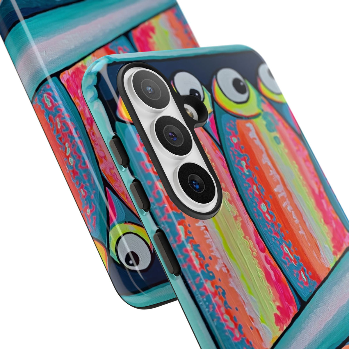 Neon Sardines Tough Phone Case