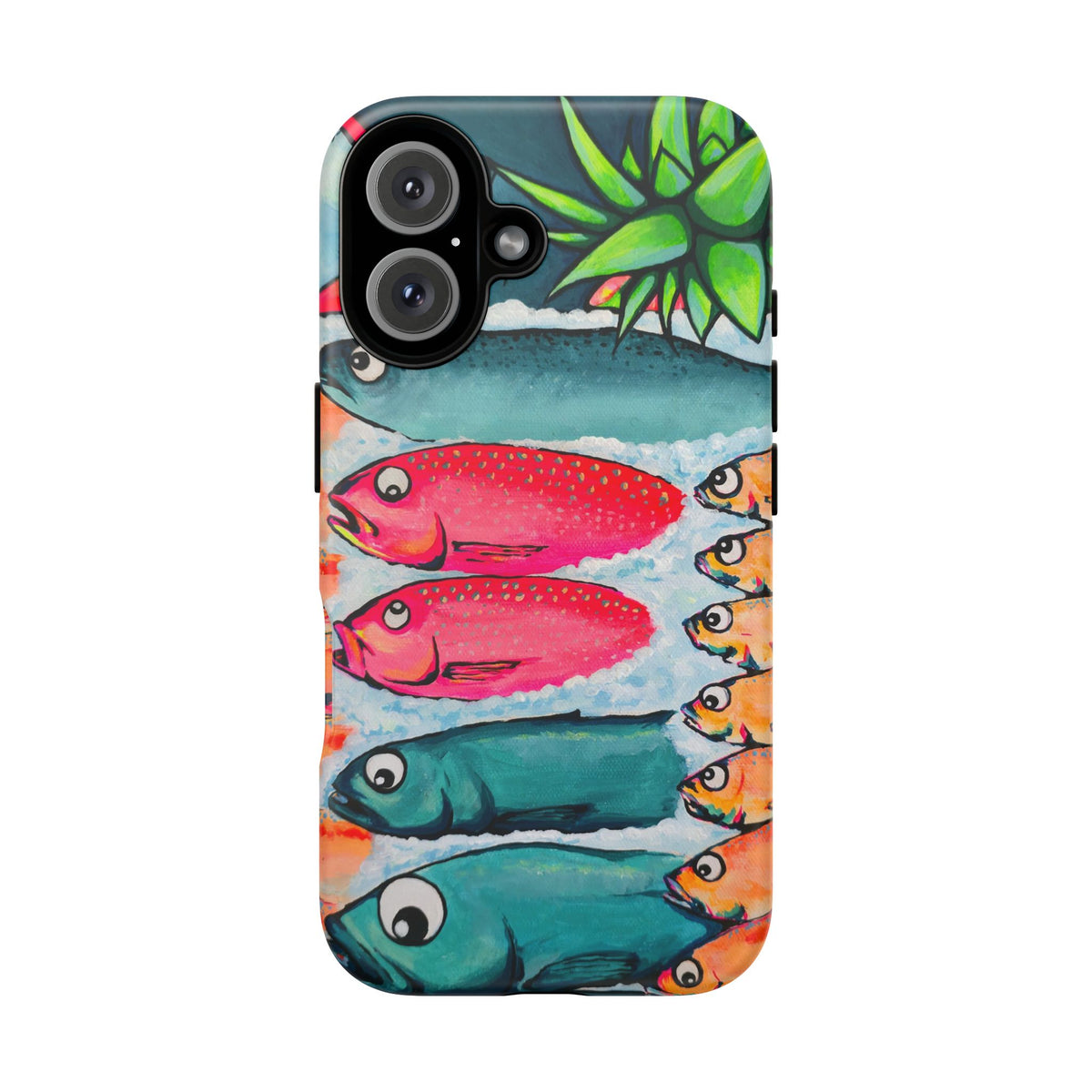 Neon Cabo Fish Market Tough Phone Case