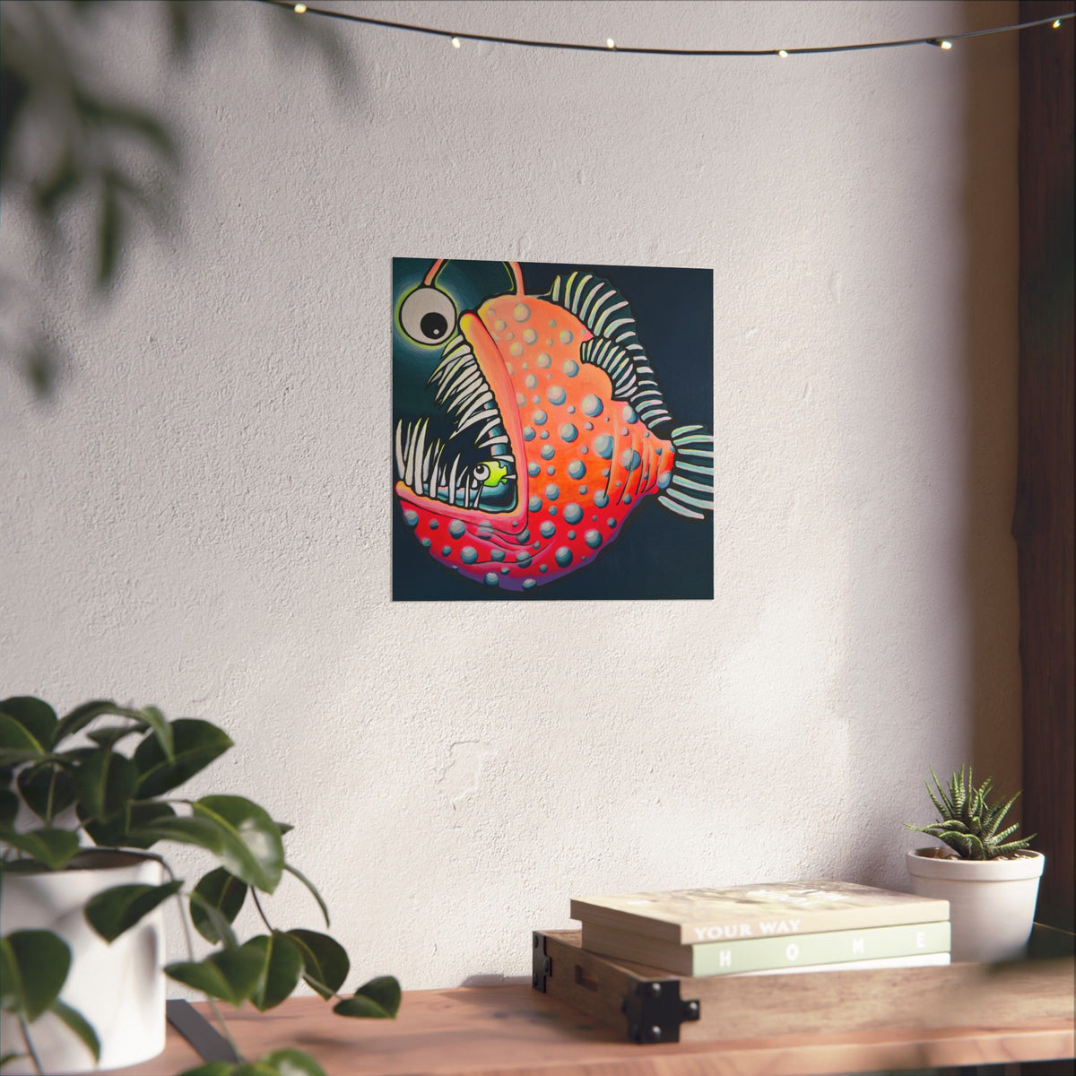 Cyclops Anglerfish Giclée Art Poster