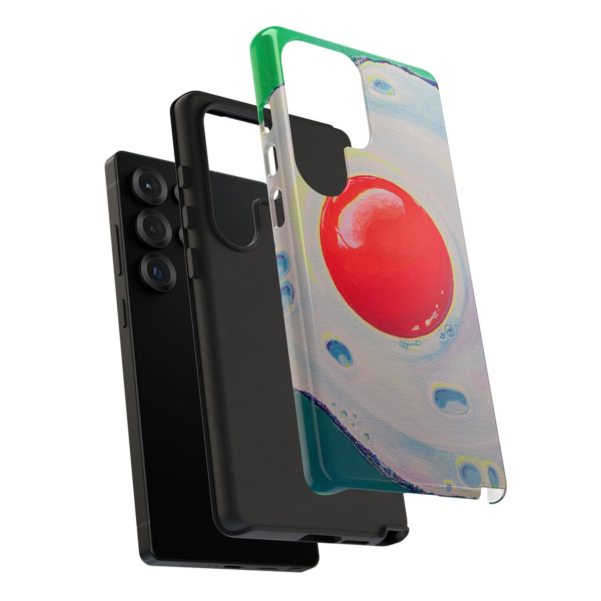 Neon Fried Egg Tough Phone Case