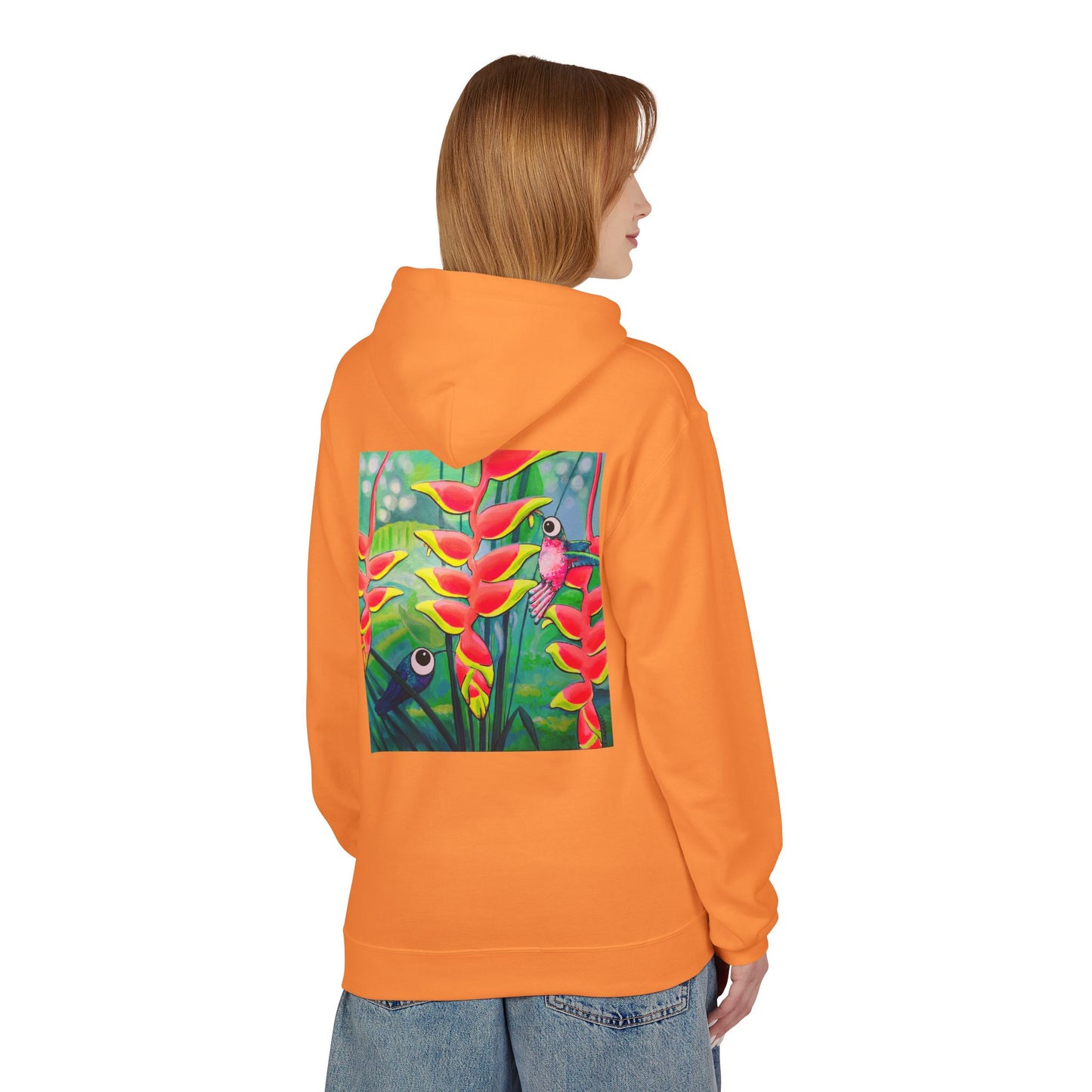 Unisex Cyclops Hummingbirds Soft Hoodie