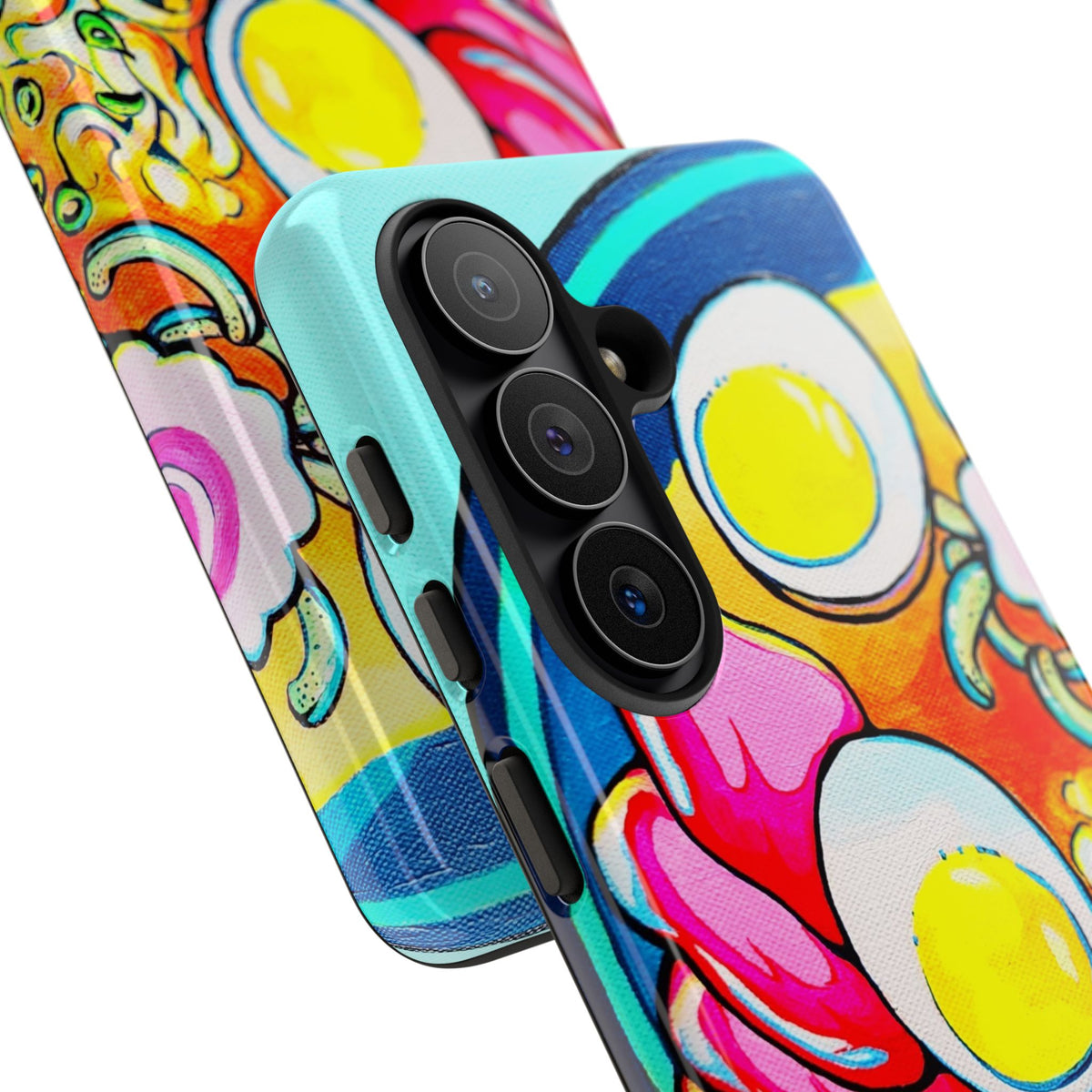Coque de téléphone résistante Neon Ramen