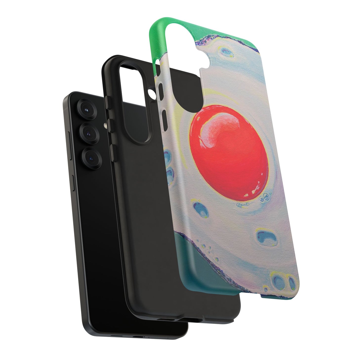 Neon Fried Egg Tough Phone Case