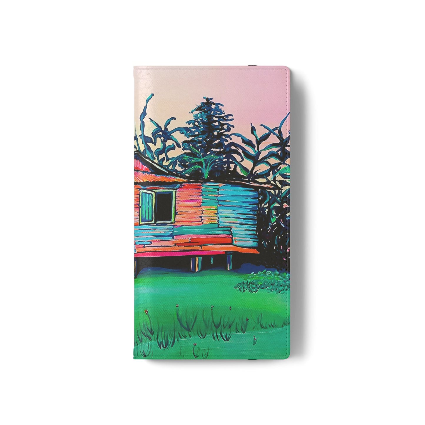Luis Russell House Bocas Flip Phone Case – Wallet Cover with Card Slots
