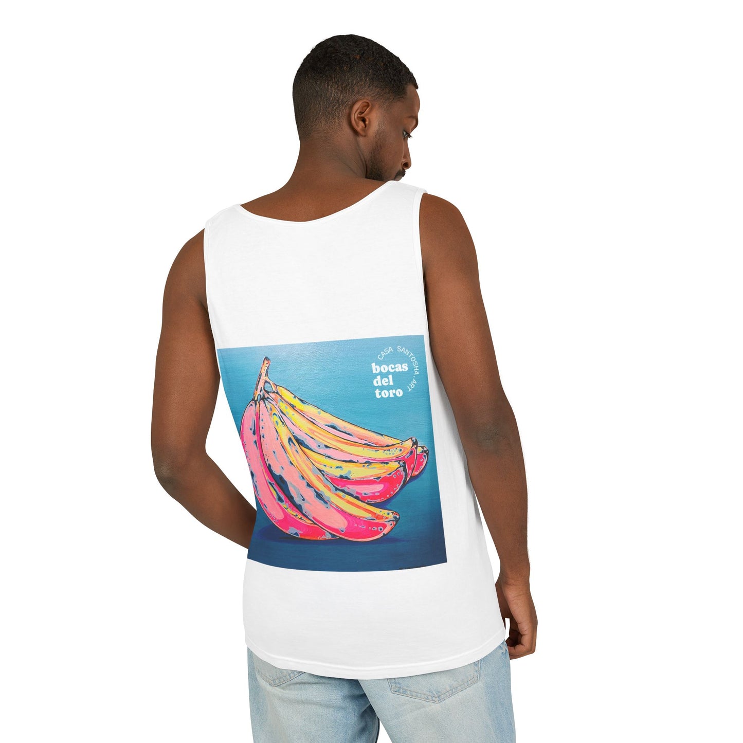 Unisex Neon Banana Tank Top - Perfect for Summer Vibes