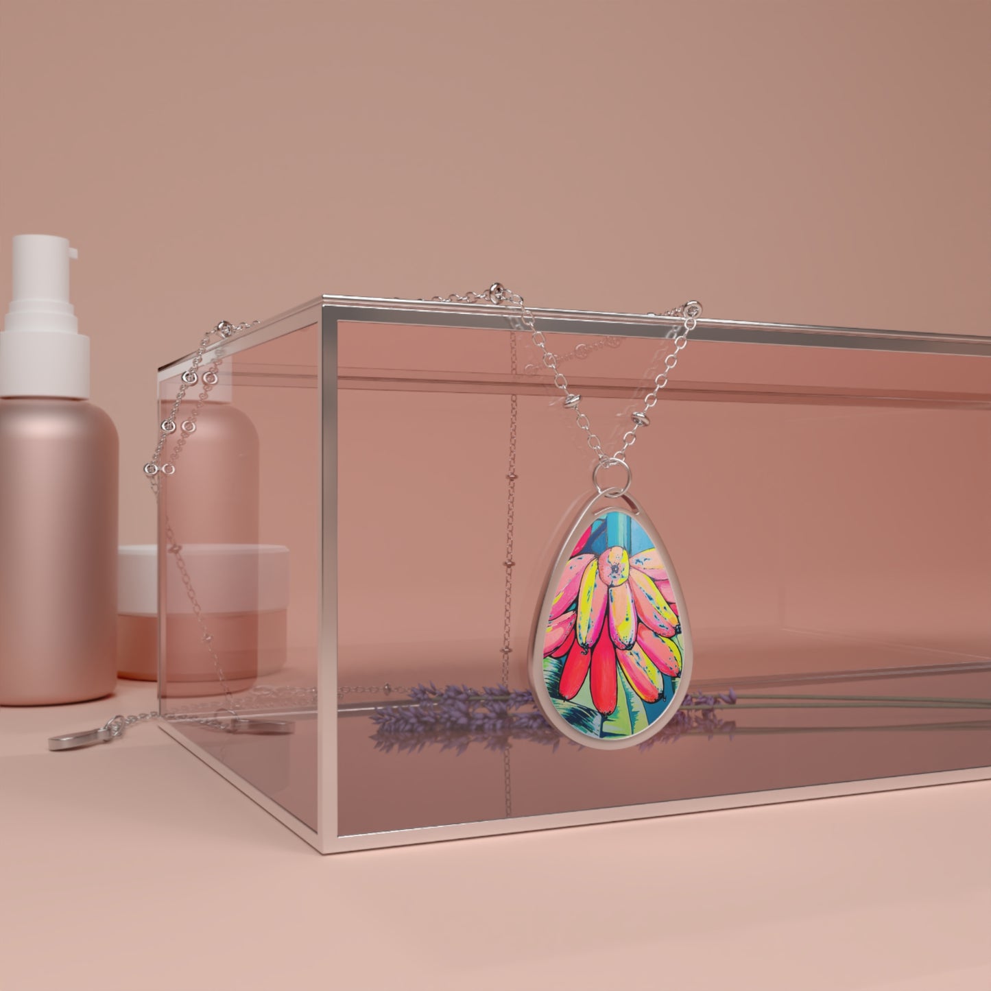 Neon Primitivo Bananas Necklace