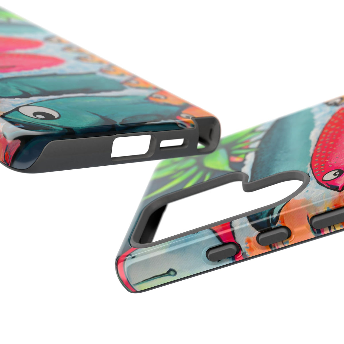 Neon Cabo Fish Market Tough Phone Case