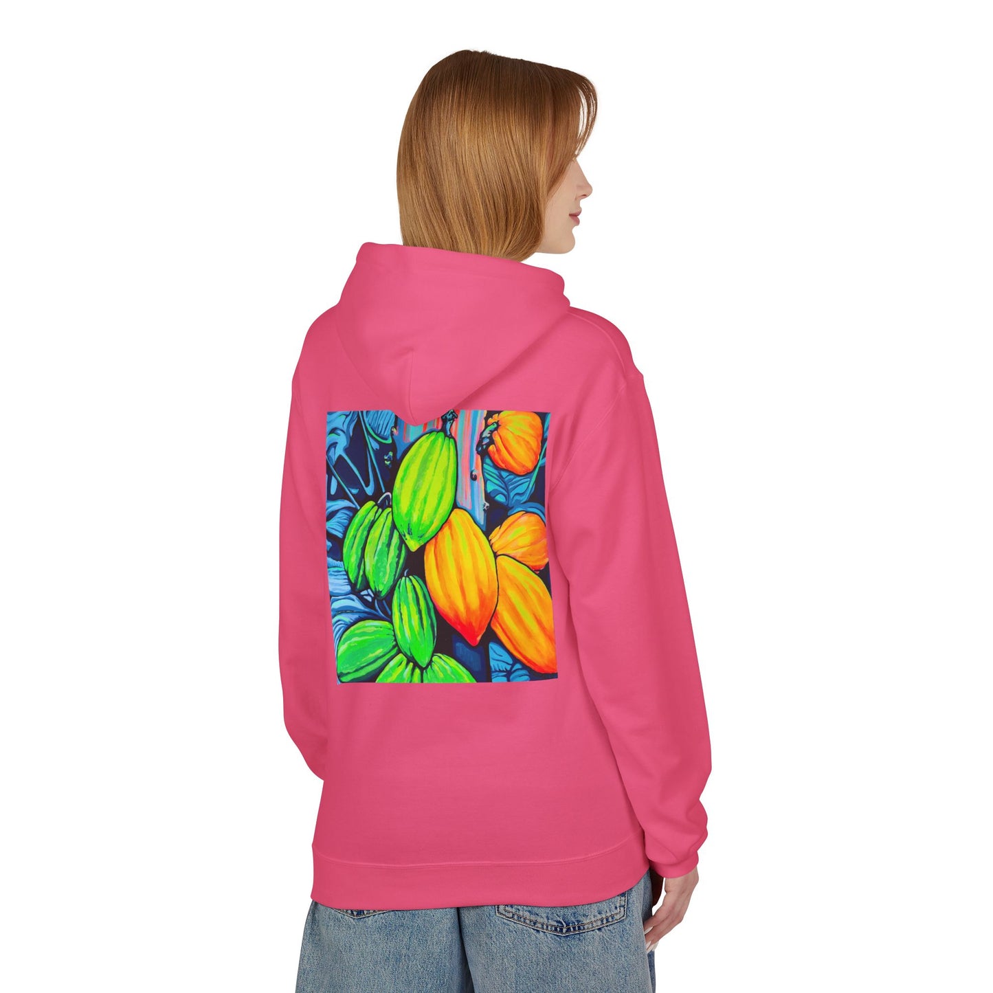 Unisex Neon Cacao Soft Hoodie
