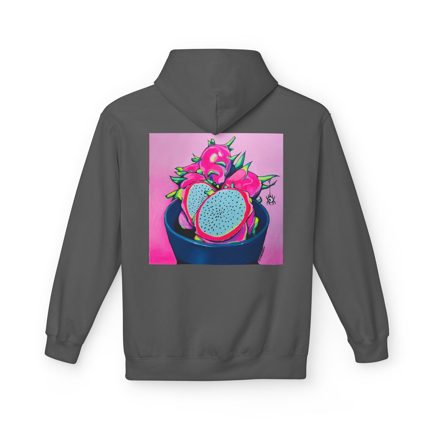 Unisex Neon Pink Dragon Fruit Soft Hoodie