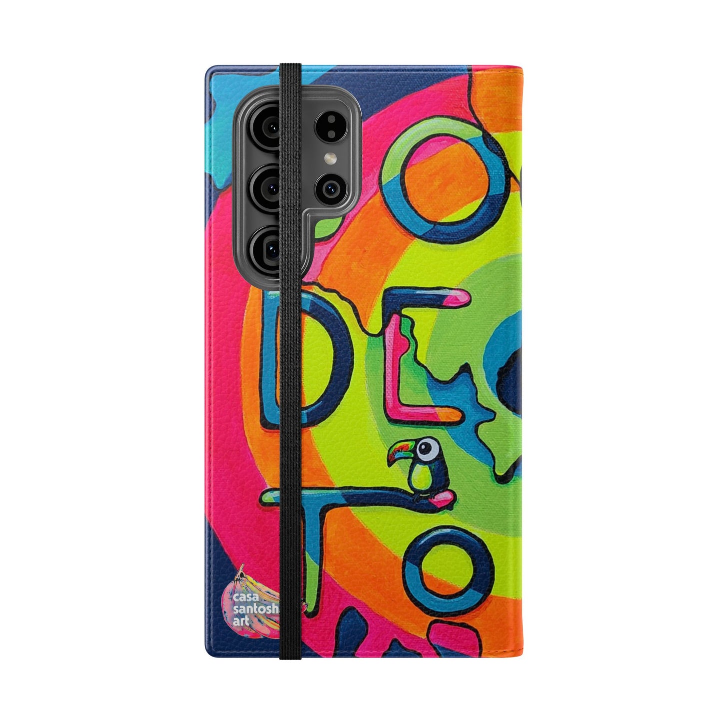 Bocas Del Toro Islands Flip Phone Case – Wallet Cover with Card Slots