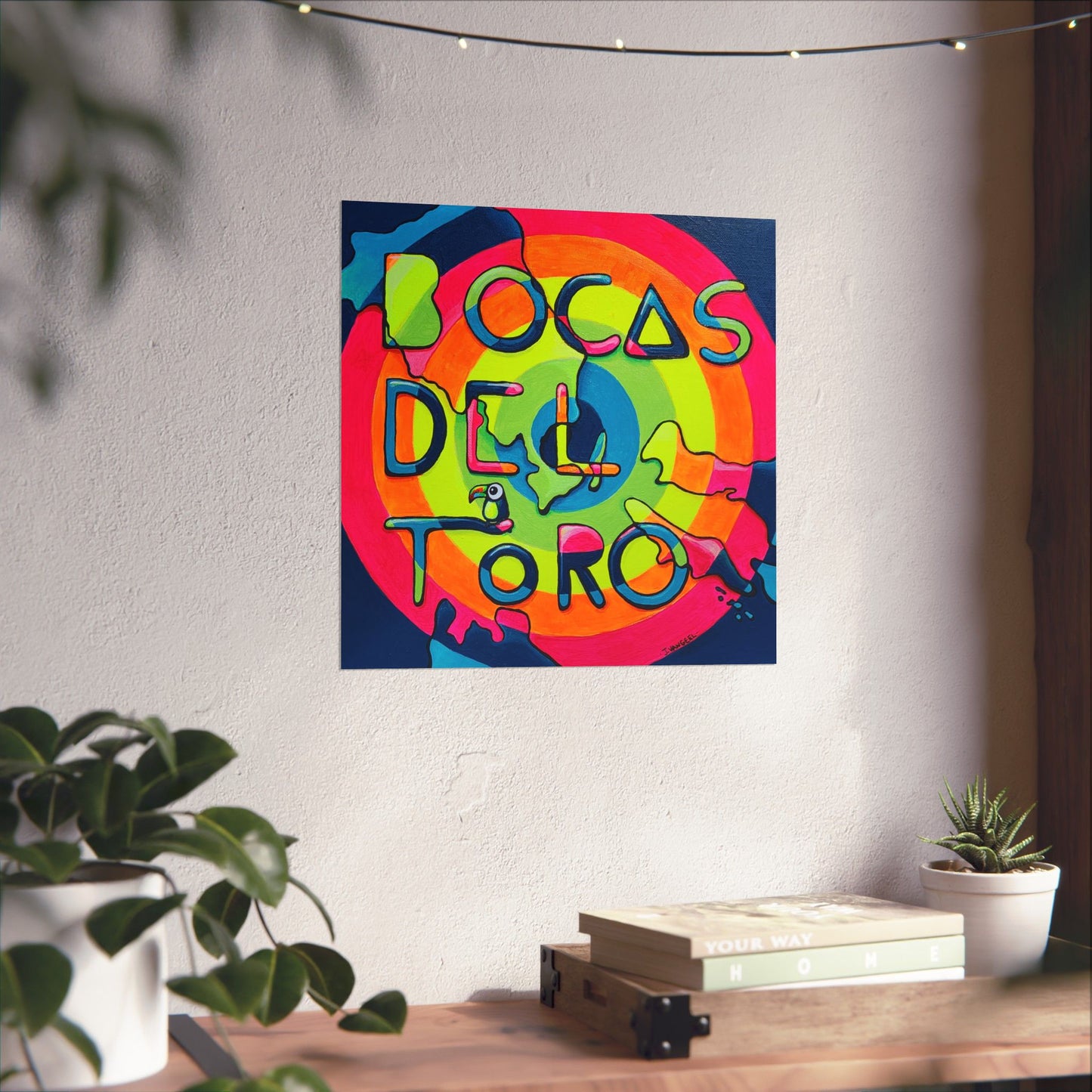 Bocas Del Toro Islands Giclée Art Poster