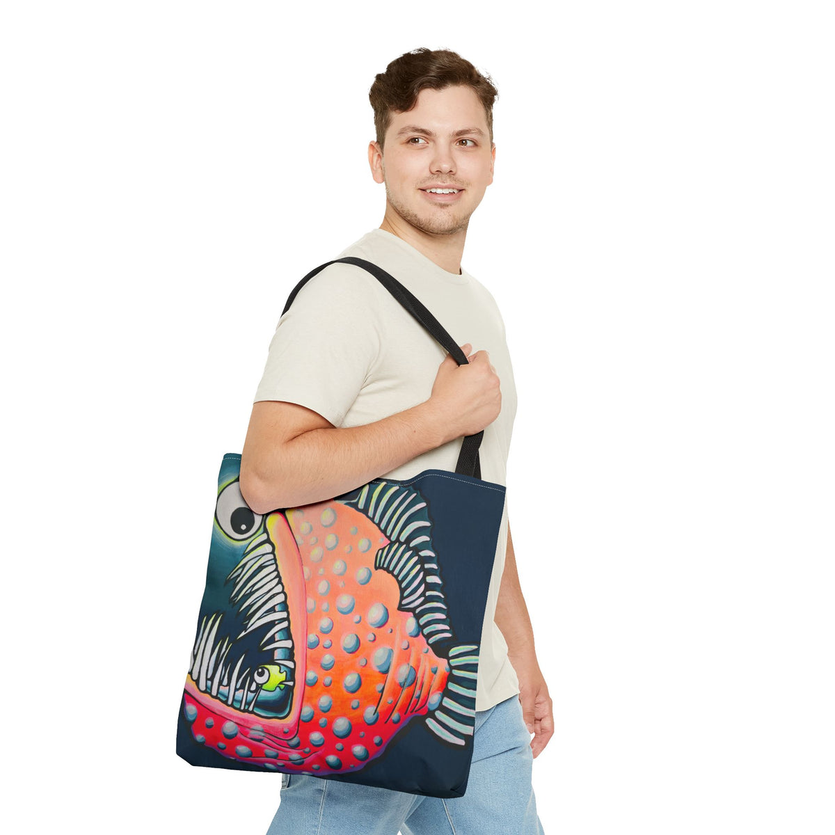 Cyclops Anglerfish Day Tote