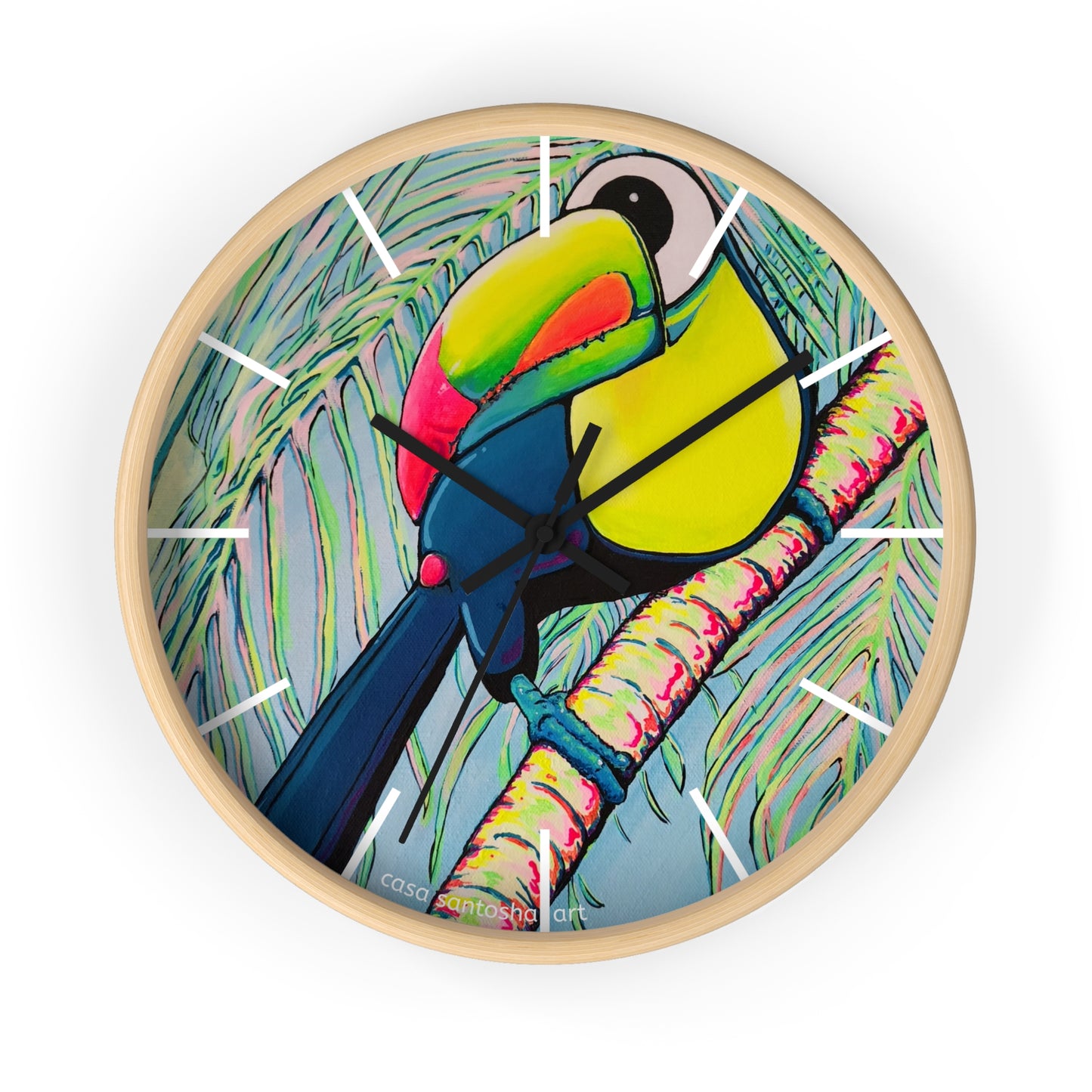 Cyclops Toucan Pop Art Wall Clock