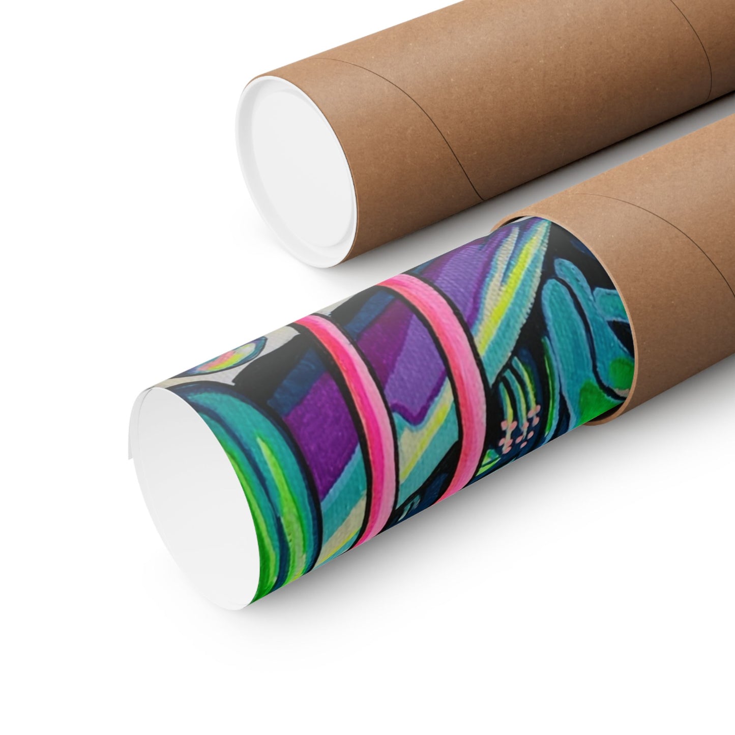 Cyclops Flamingo Family Giclée Art Poster