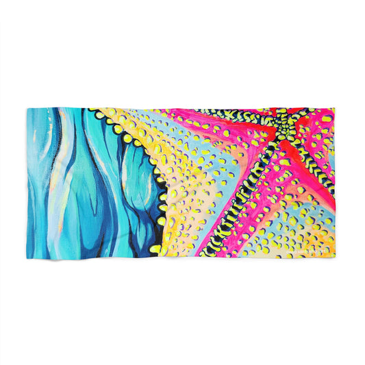 Starfish Beach Bocas Beach Towel for Summer Fun and Vacation Essentials