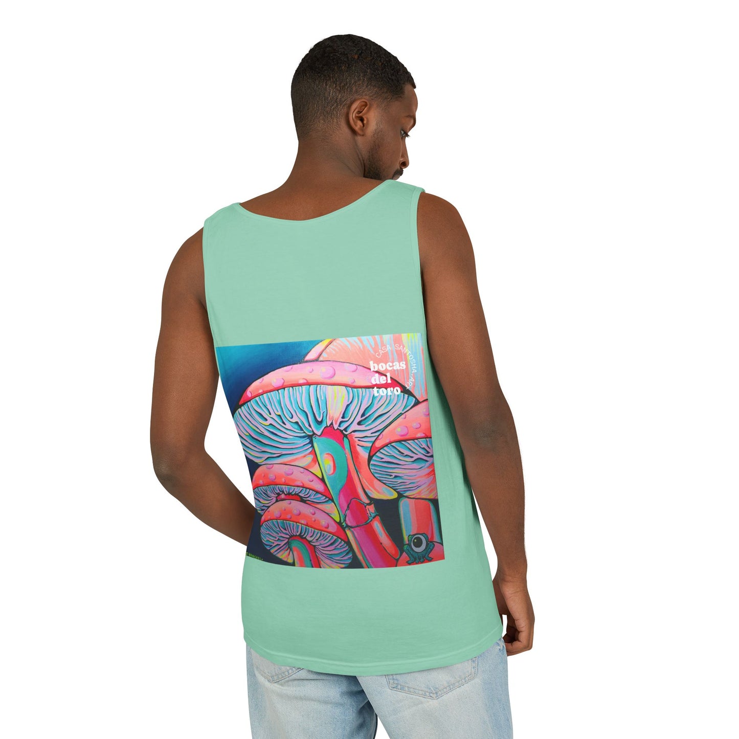Unisex Trippy Mushrooms Tank Top - Perfect for Summer Vibes