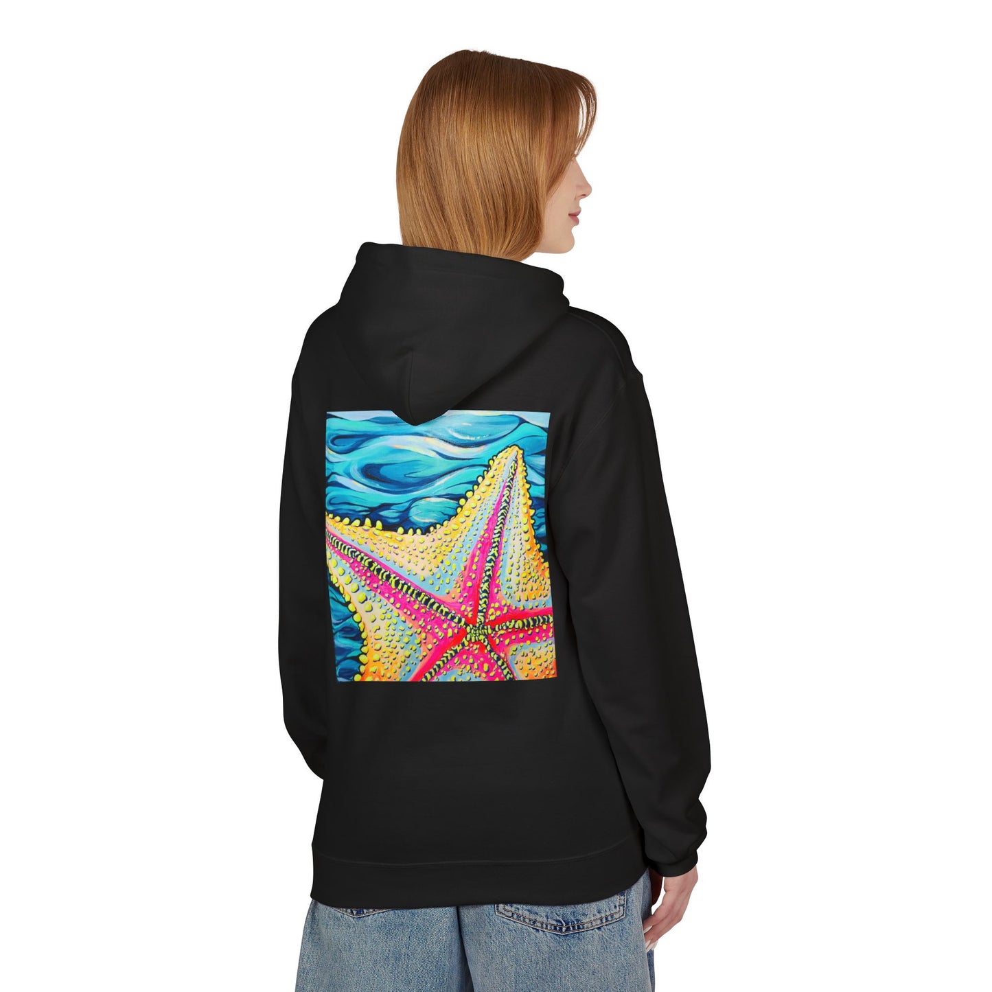 Unisex Starfish Beach Bocas Soft Hoodie