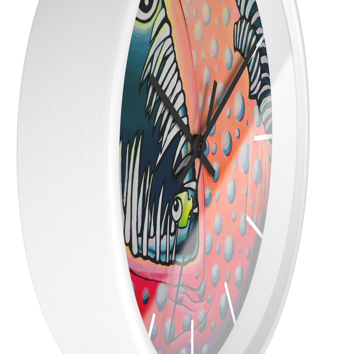Cyclops Anglerfish Pop Art Wall Clock