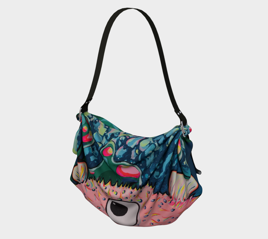 Cyclops Pufferfish Origami Tote