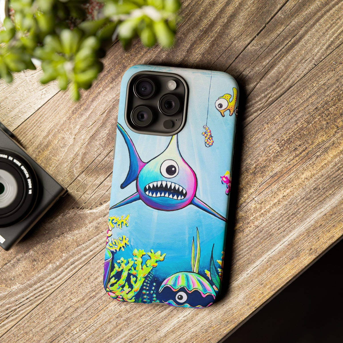 Cyclops Shark Tough Phone Case
