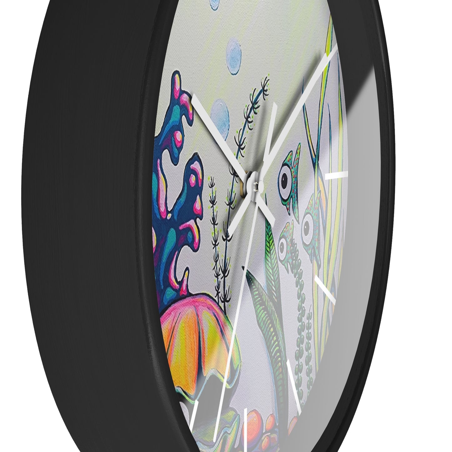 Cyclops Clam Pop Art Wall Clock