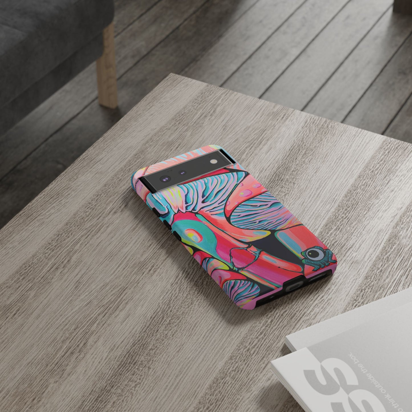 Trippy Mushrooms Tough Phone Case