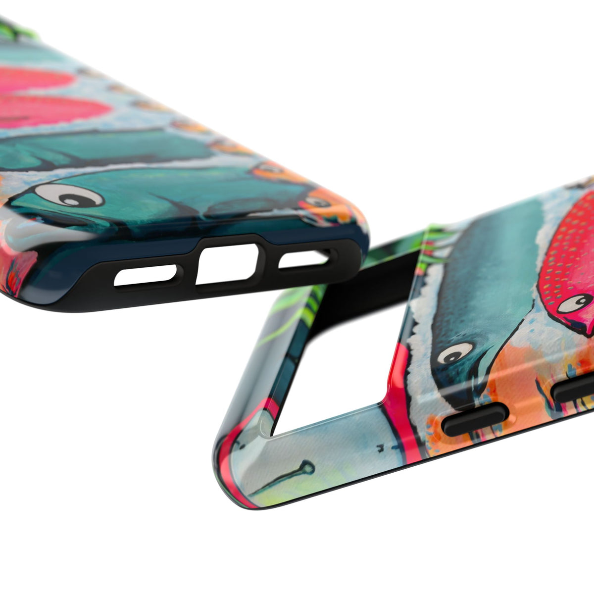 Neon Cabo Fish Market Tough Phone Case