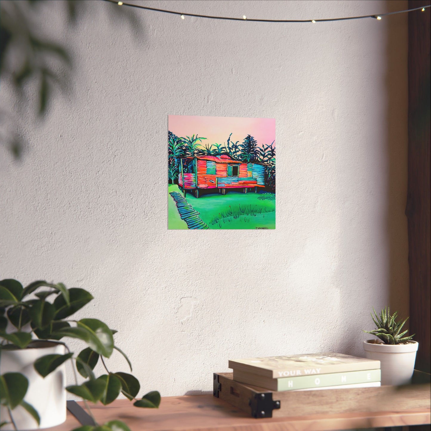 Luis Russell House Bocas Giclée Art Poster