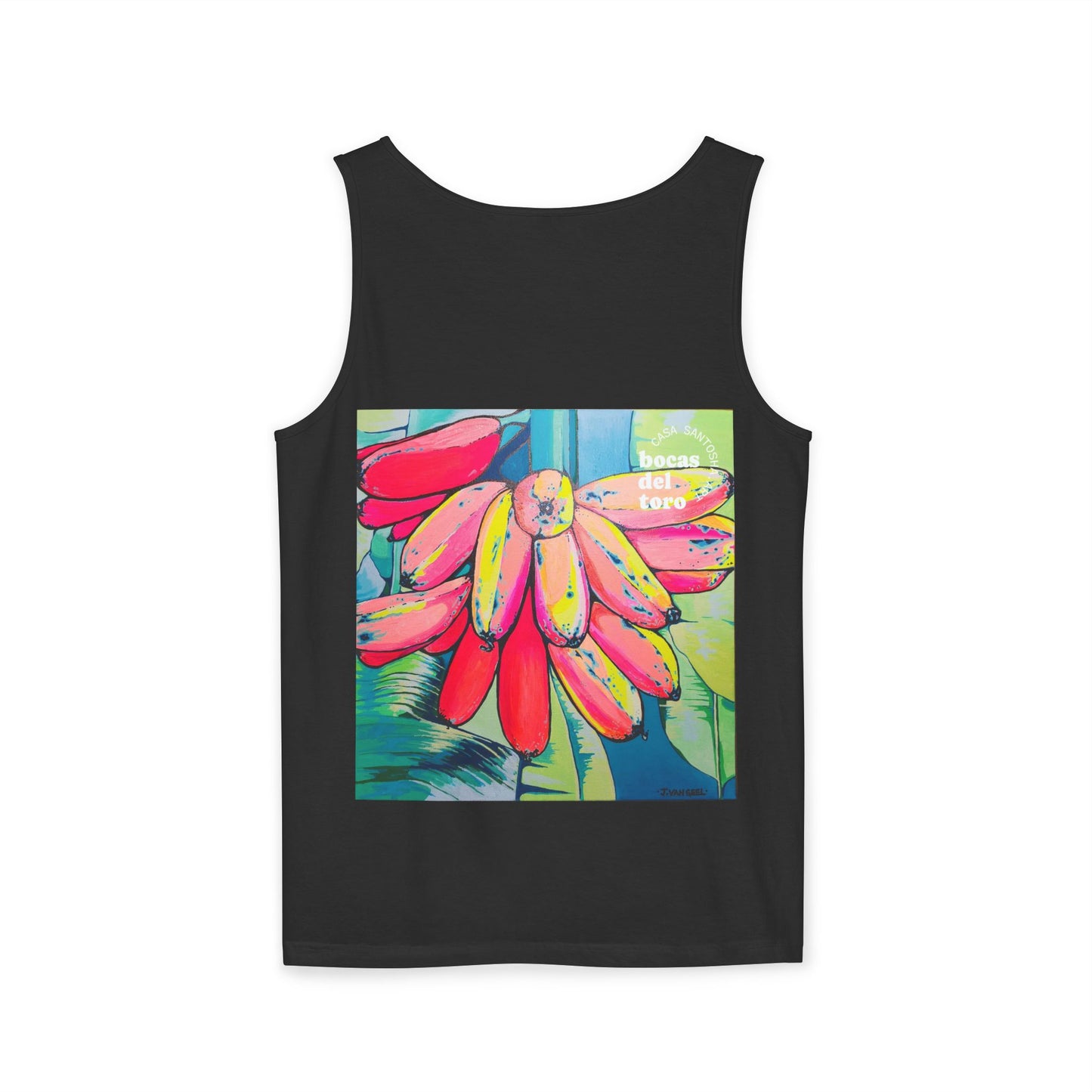 Unisex Neon Primitivo Bananas Tank Top - Perfect for Summer Vibes