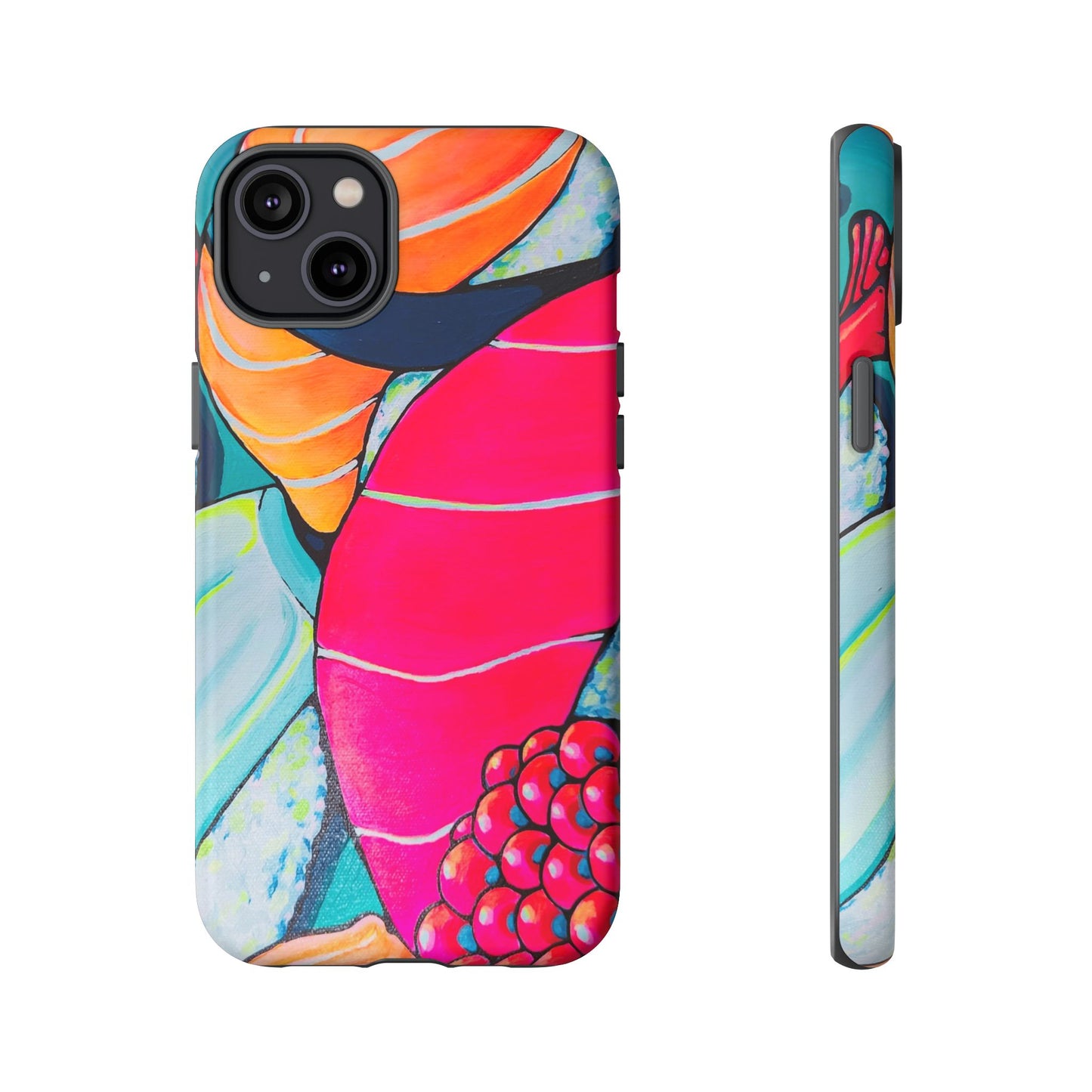 Neon Sushi Tough Phone Case