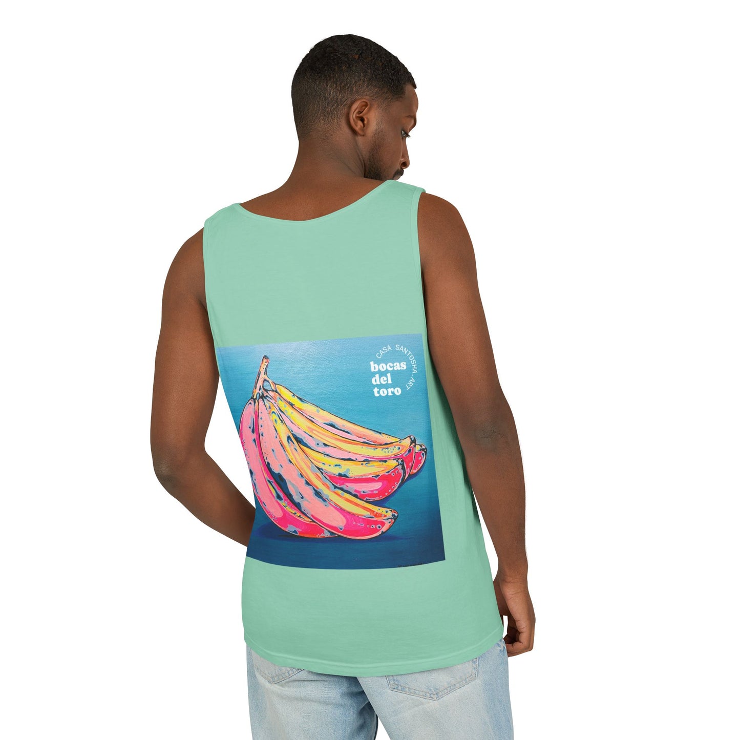 Unisex Neon Banana Tank Top - Perfect for Summer Vibes