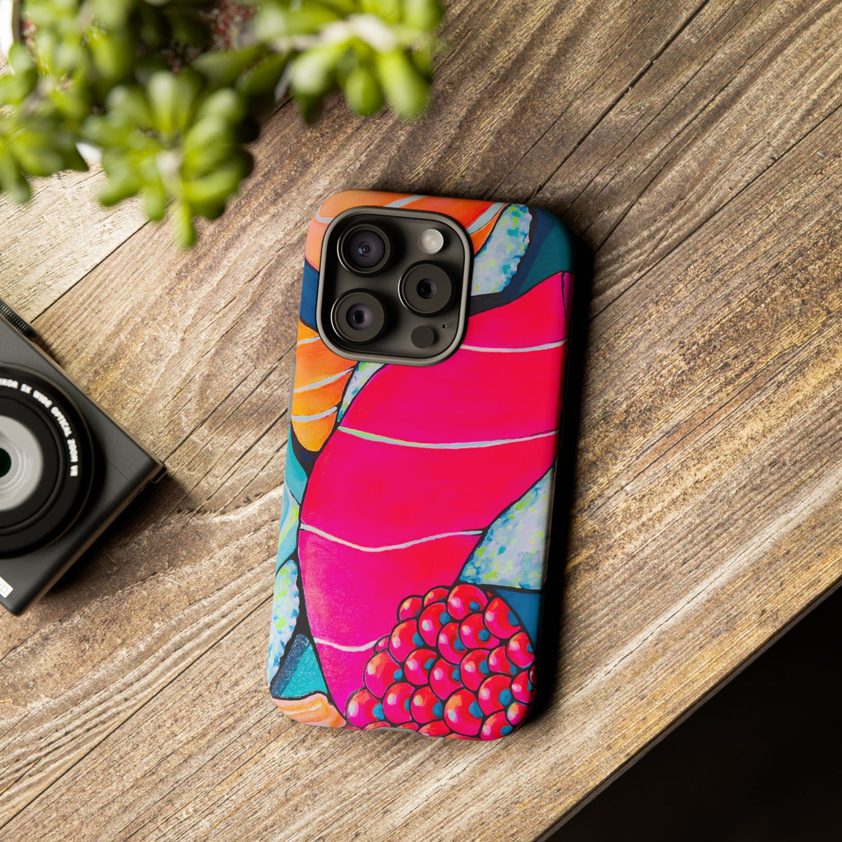 Coque de téléphone résistante Néon Sushi