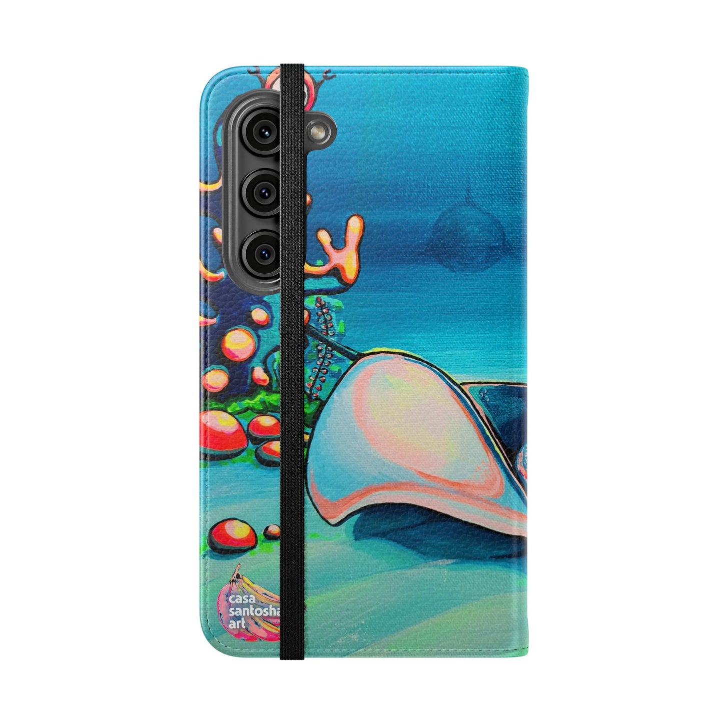 Cyclops Stingray Flip Phone Case – Wallet Cover with Card Slots