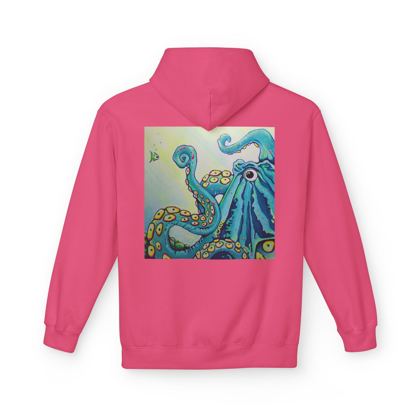 Unisex Cyclops Octopus Soft Hoodie