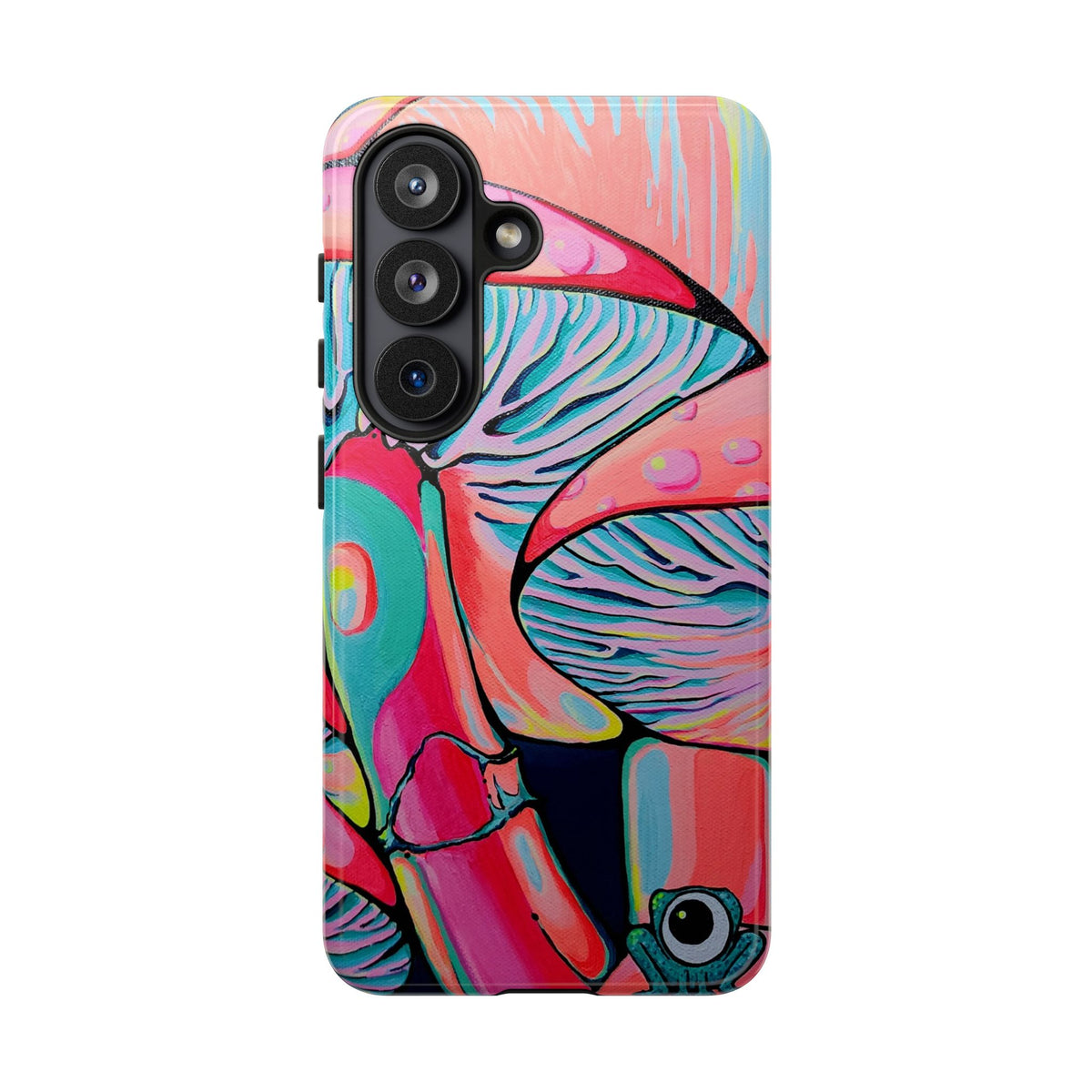 Coque de téléphone résistante Trippy Mushrooms